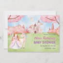 Search for fairy tale baby shower invitations Castle