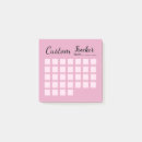Search for tracker post it notes Pink