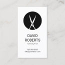 Search for hair stylist business cards Salon