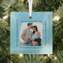Search for three christmas tree decorations Blue