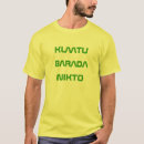 Search for klaatu tshirts Robot
