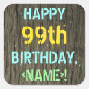 Search for ninety nine stickers 99th birthday