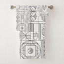 Search for art deco bath towels White