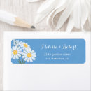 Search for rustic daisy return address labels Elegant
