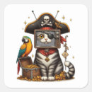 Search for pirate cat stickers Cute