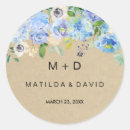Search for rustic floral wedding stickers Modern