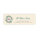 Search for purple teal return address labels Chic