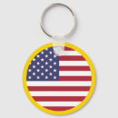 Search for blue and white stripes key rings Usa
