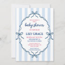 Search for navy blue stripes baby shower invitations Watercolor
