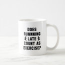 Search for running late mugs Exercise