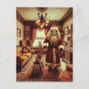 Search for scary creepy postcards Santa