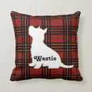 Search for westie cushions Plaid