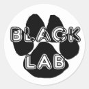 Search for black paw stickers Labrador retriever