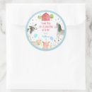 Search for barnyard farm stickers Farm animal birthday