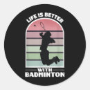 Search for badminton game stickers Competition