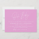 Search for girly baby shower invitations Script