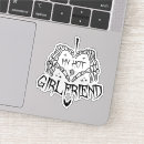 Search for i love my girlfriend stickers For him