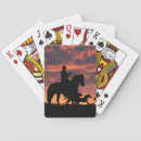 Search for cowboy playing cards Country
