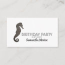 Search for seahorse birthday invitations Beach