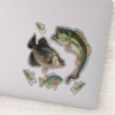 Search for hooked on fishing stickers Fisherman
