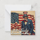 Search for independence day note cards Usa