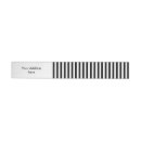 Search for striped background return address labels Stripes