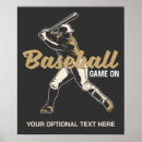 Search for player baseballs posters Silhouette