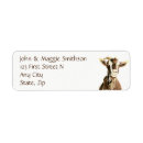 Search for goat return address labels Pet