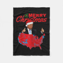 Search for trump blankets Dabbing santa claus