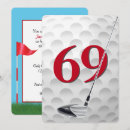 Search for 69th birthday invitations White