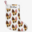 Search for cream christmas stockings Ice cream cone