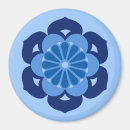 Search for blue flower magnets Lotus