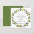 Search for yellow baby girl shower invitations Greenery