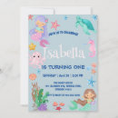 Search for rainbow mermaid invitations Sea
