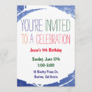 Search for kids painting party invitations Paint splatter