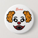 Search for scary clown badges Funny