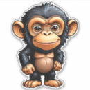 Search for baby chimp stickers Ape
