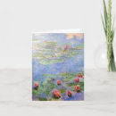 Search for monet cards Nympheas