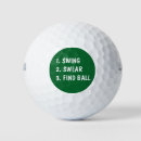 Search for funny humorous joke golf balls Novelty