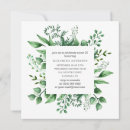 Search for foliage birthday invitations Botanical