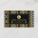 Search for cobalt blue business cards Modern