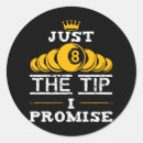 Search for pool cue stickers 8 ball