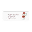 Search for peony wedding return address labels Peonies