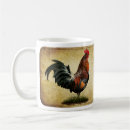 Search for watercolor rooster mugs Colourful