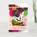 Search for fashionista birthday cards Woman