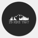 Search for hiking lovers stickers Camping