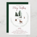 Search for animals christmas invitations Party