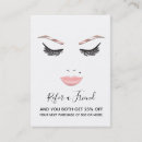 Search for refer a friend business cards Pink