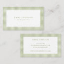 Search for plaid business cards Chequered