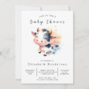 Search for unique animals invitations Watercolor